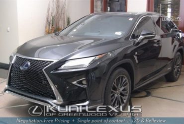 2017 Lexus RX Hybrid 450h F Sport AWD