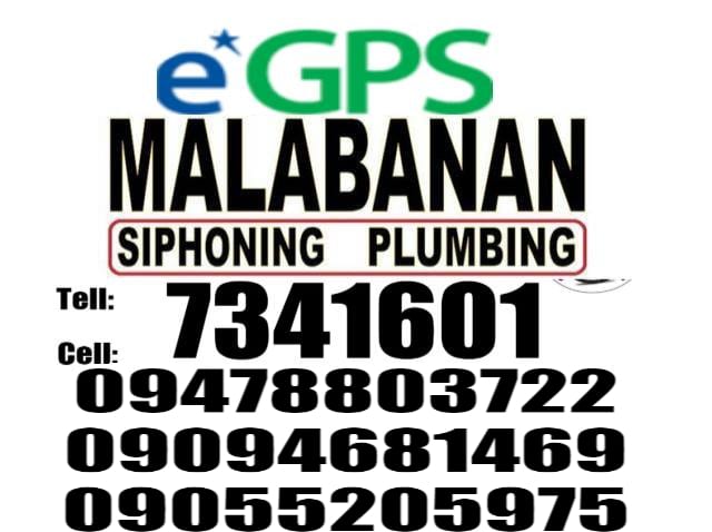 Malabanan Ssiphoning  poz negro and plumbing  Services 7341601 09478803722