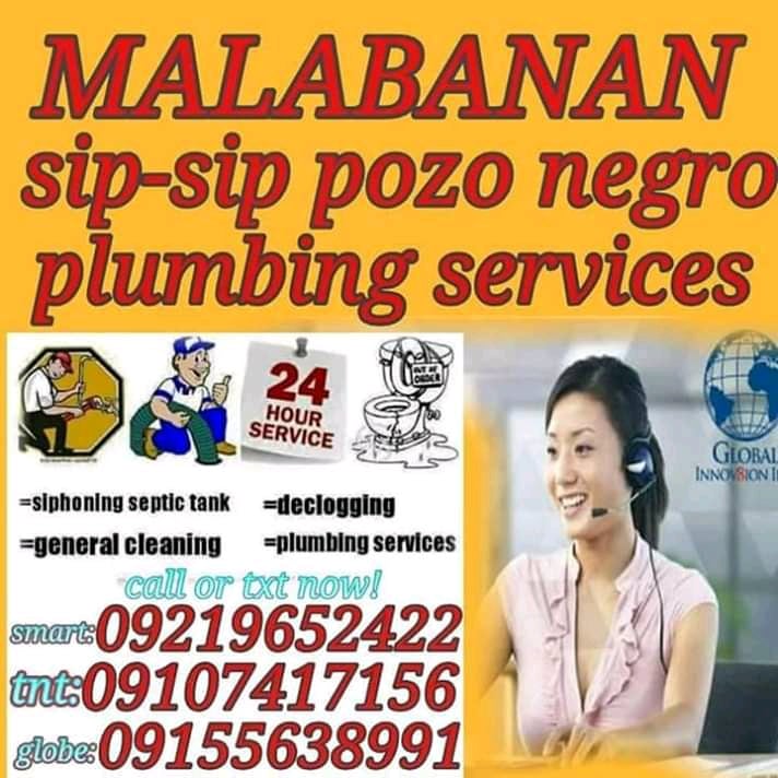 Malabanan siphoning septic tank and plumbing services