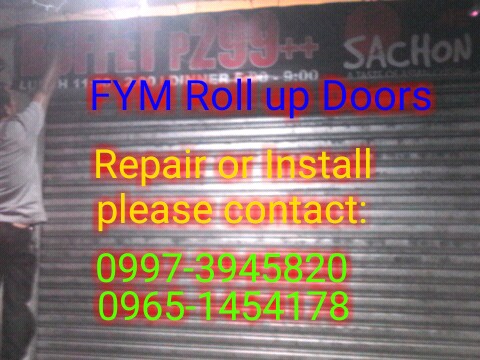 Roll up doors Repair or Install