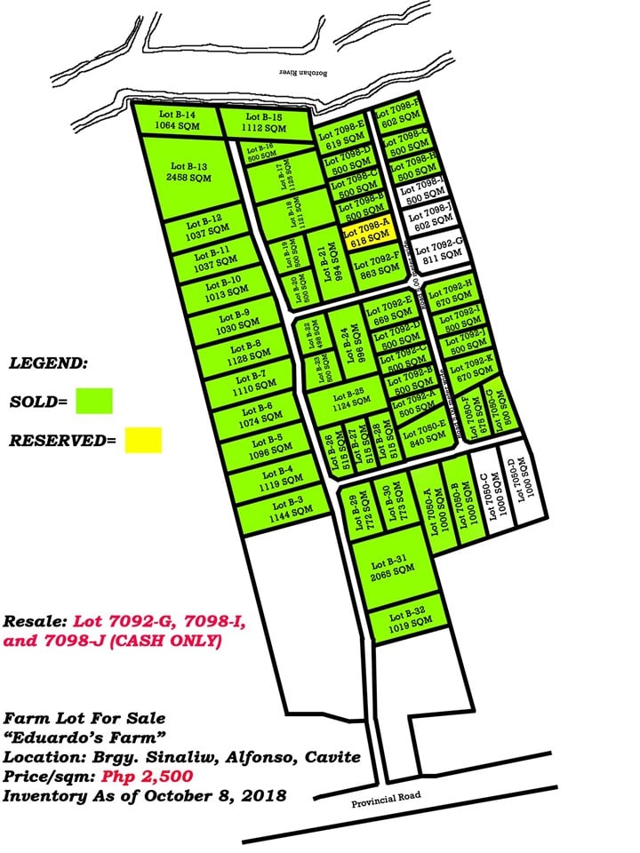 Affordable Residential Farm lot in Alfonso Cavite