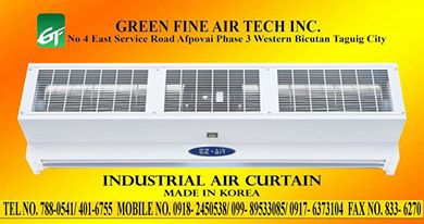 Ez-Air Curtain Industrial type with Single Phase