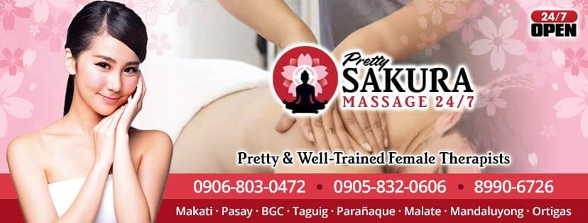 pretty sakura home and hotel massage service