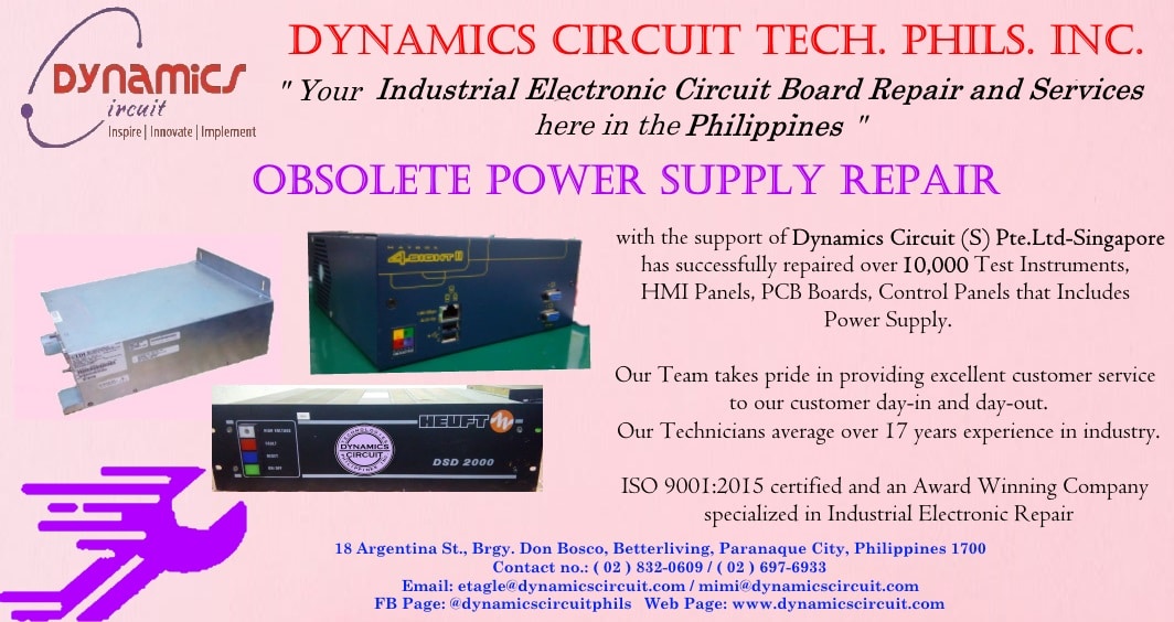 Obsolete Power Supply Repair here in the Philippines