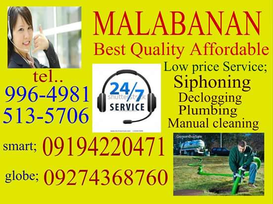 Malabanan siphoning pozo negro in Quezon City  09194220471