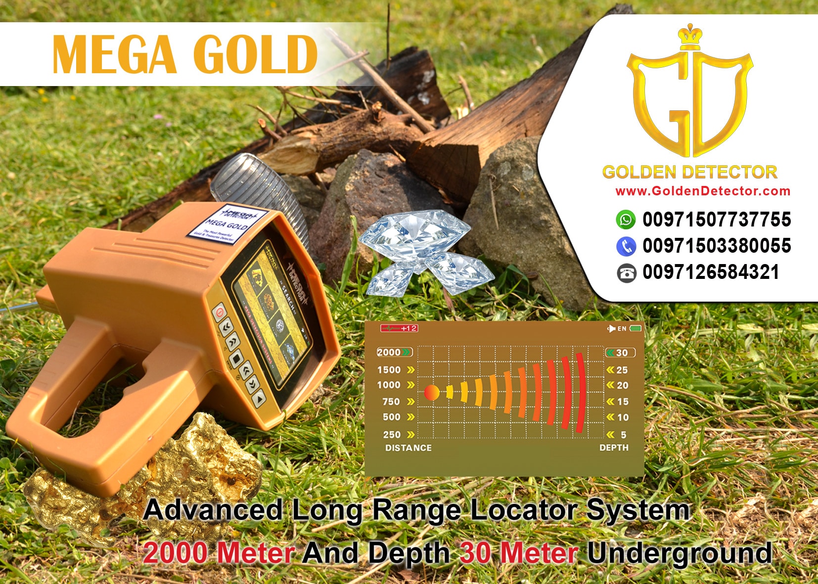 mega gold locator | gold detector