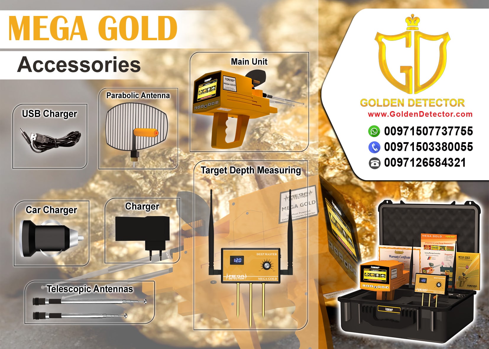 mega gold locator | gold detector