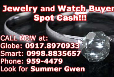 Spot Cash! – Jewelry, Diamonds and Swiss Watch Buyer