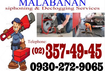 MCT Malabanan siphoning septic tank and declogging services