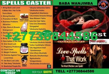 Love Spells Caster Baba Wanjimba