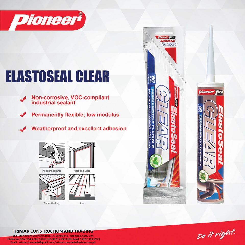 Pioneer Pro Elastoseal Roof Sealants by Trimar