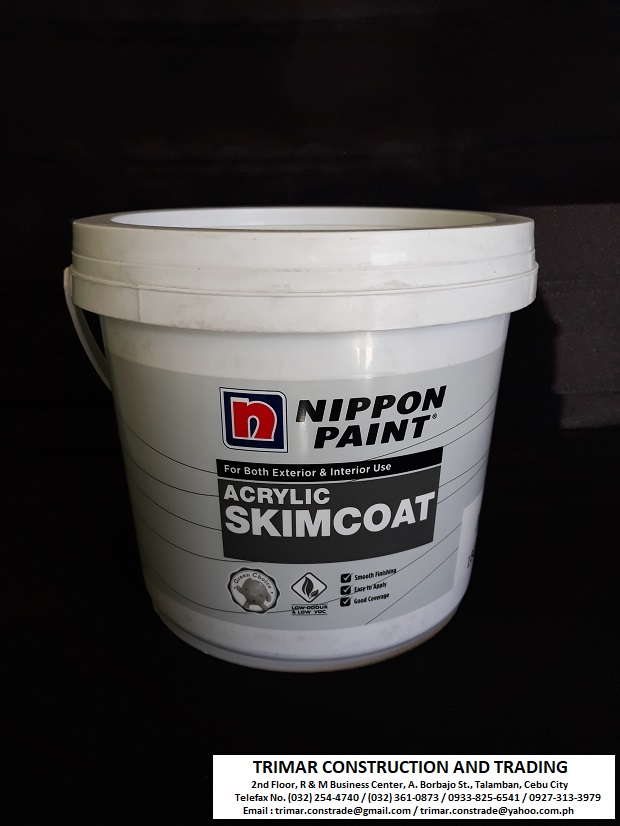 Cebu Skimcoat Supplier for Interior and Exterior Use by Trimar